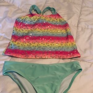Girl bathing suit